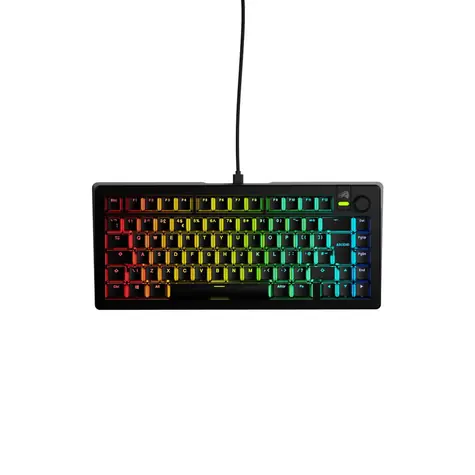 Glorious GMMK 3 HE černá / Herní klávesnice / 75% / Fox HE přepínače / ISO UK