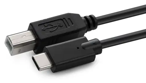 MicroConnect USB-C - USB 2.0 B 3 m černá / Kabel / 480 Mbit/s
