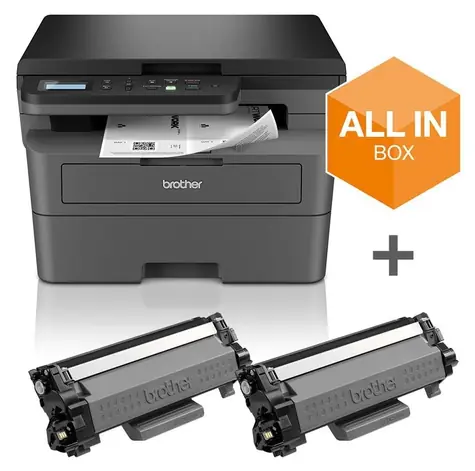 Brother DCP-L2627DWXL / Multifunkční tiskárna / černobílá / laserová / A4 / tisk / kopírování / sken / USB / Wi-Fi