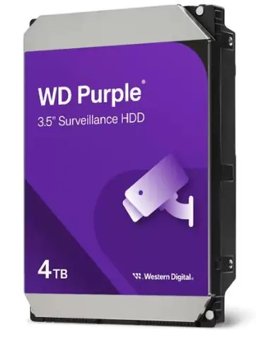 WD Purple Surveillance 4TB / HDD / 3.5