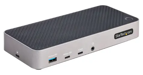 StarTech USB-C Triple Monitor / Dokovací stanice / 3× 4K / HDMI + DisplayPort / 5× USB / GbE / PD 100W