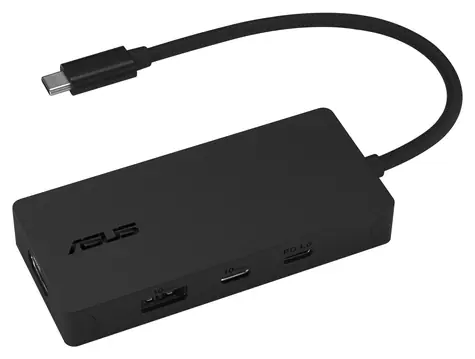 ASUS DC110 černá / Dokovací stanice / USB-C / HDMI 2.1 / 100W PD
