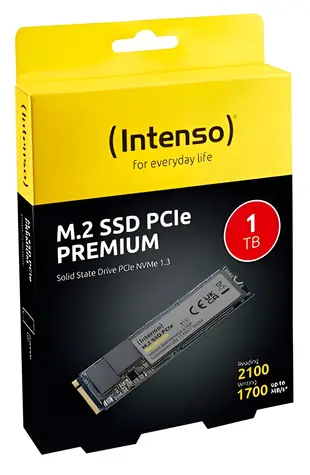 Intenso Premium 1TB / Interní SSD / M.2 / PCIe 3.0 x4 NVMe