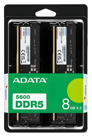 ADATA Premier 16GB (2x 8GB) DDR5 5600 MHz / Operační paměť / CL46 / DIMM / 1,2V