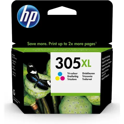 HP 3YM63AE tříbarevná / Inkoustová cartridge / 305XL / HP DeskJet 2320, 2720 / 5 ml