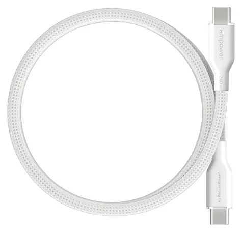 PanzerGlass empower 240W USB-C to USB-C stříbrná / Nabíjecí kabel / 1,5 m / USB 2.0