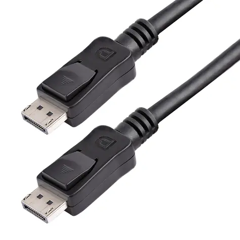 StarTech DISPLPORT6L / DisplayPort kabel / DP (M) - DP (M) / 2 m / 4K x 2K / HBR2 / se západkou