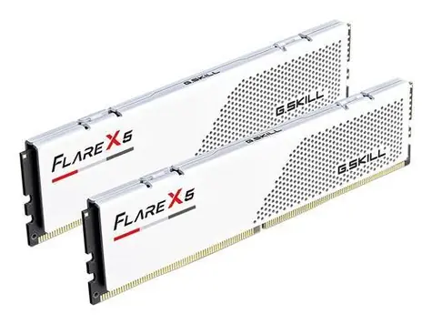 G.Skill Flare X5 96GB (2x 48GB) 6000MHz bílá / DDR5 / CL30 / DIMM / 1.35V / Non-ECC / Unbuffered / EXPO