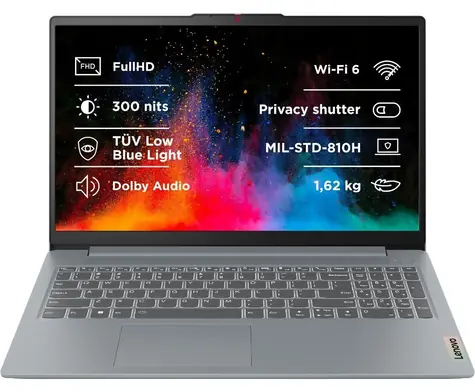 Lenovo IdeaPad Slim 3 15AMN8 šedá / Notebook / 15.6