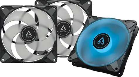 ARCTIC P14 PWM PST RGB 0dB 3 ks / Ventilátor / 140 mm