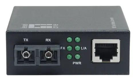 LevelOne GVM-2002 / Media konvertor / RJ45 - SC / SM 20km / 1310nm / Web Smart