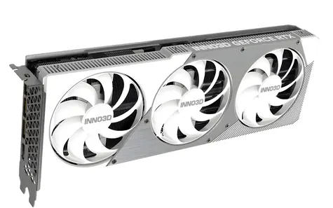 Inno3D GeForce RTX 5070 Ti X3 OC White 16GB GDDR7 / Grafická karta / 2482MHz / 256-bit / 1x HDMI + 3x DP / 750W