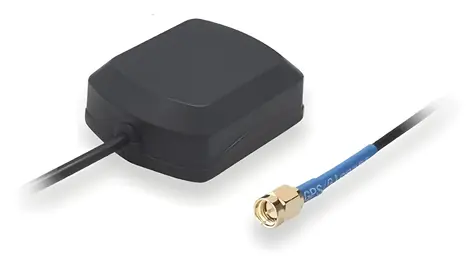 Teltonika GNSS adhezivní SMA anténa 2 dBi / Anténa / SMA konektor / Cirkulární polarizace / Černá