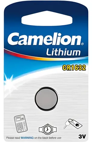 Camelion CR1632 / Knoflíková baterie / Lithium / 3 V / 120 mAh / 1 ks