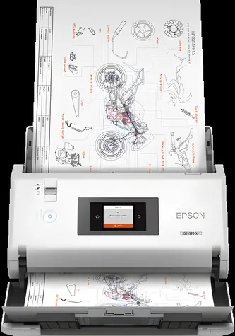 Epson WorkForce DS-32000 / Skener / A3 / ADF / dotykový LCD / 600 dpi / USB