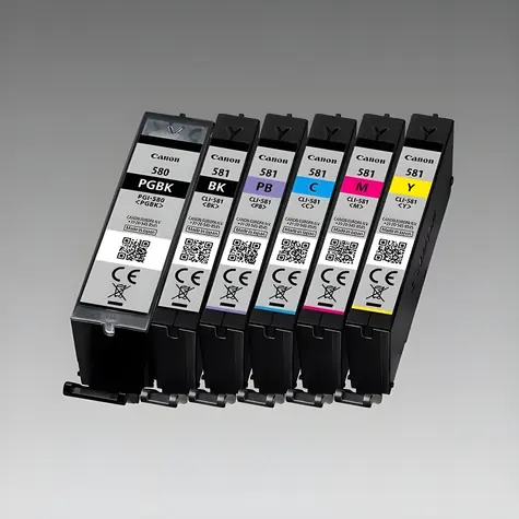 Canon PGI-580 CLI-581 PGBK C M Y BK SEC / Multipack cartridge / Originální / pro PIXMA TS a TR / 5 ks