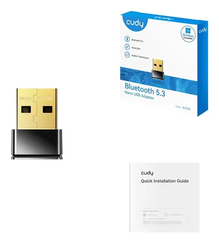Cudy BU530 černá / Bluetooth adaptér / USB-A