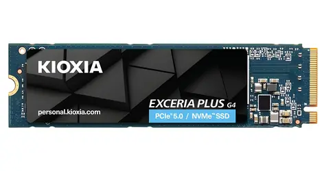 Kioxia Exceria Plus G4 LVD10Z002TG8 2TB / SSD / M.2 2280 / PCIe 5.0 NVMe / R:10000MB/s / W:8200MB/s