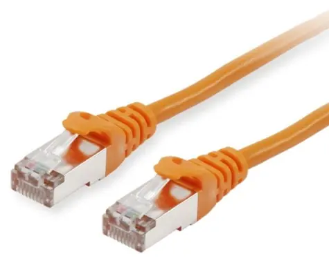Equip S/FTP CAT6 30m oranžová / Patch kabel / RJ45-RJ45 / PoE+ / LSZH