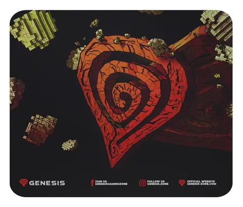 Genesis Ancient Stone / Herní podložka pod myš / 250 x 210 mm