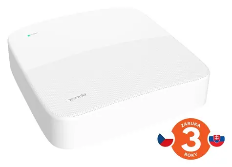 Tenda N6P-4H / NVR rekordér / pro 4 kamery / 4x PoE / až 8 Mpix / H.265+ / ONVIF / HDMI / VGA / 1x SATA