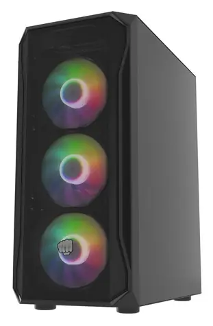 Genesis Fury SHOBO SH4F černá / PC skříň / Midi Tower / ATX / temperované sklo / bez zdroje
