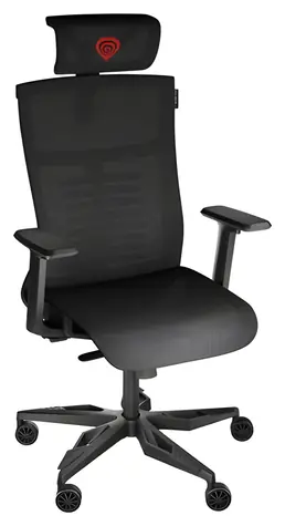 Genesis Astat 700 černá / Herní křeslo / Ergonomické / 160-195cm / Síťovina / 120kg