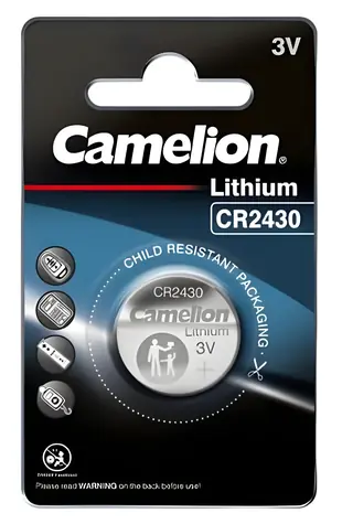Camelion CR2430 / Knoflíková baterie / Lithiová / 3V / 1ks