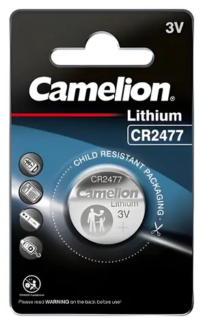 Camelion CR2477 / Knoflíková baterie / lithiová / 3V / 1ks
