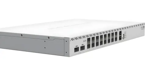 MikroTik CRS518-16XS-2XQ-RM / Switch / 16x SFP28 25G / 2x QSFP28 100G / Dual PSU / RouterOS L6