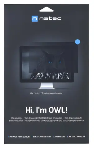 Natec Owl / Privátní filtr / 17.3