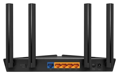 TP-Link EX511 / Wi-Fi 6 Router AX3000 / Dual-Band / 2.4GHz 574Mbps / 5GHz 2402Mbps / 1x WAN / 4x LAN