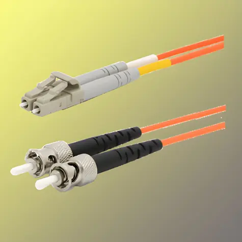 OEM LC-ST / Optický patchkabel / Multimode 50/125 µm OM2 / Duplex / 2 m