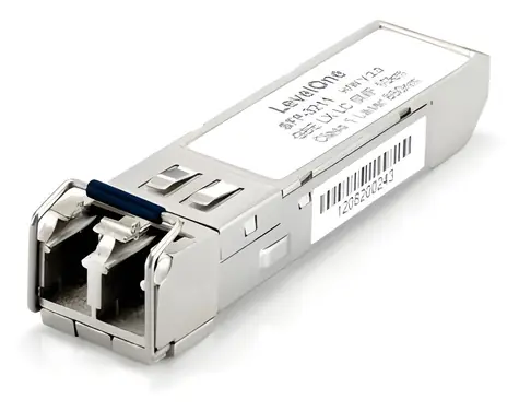 LevelOne SFP-3211 / SFP transceiver / Single-mode / LC Duplex / 1310nm / 1,25 Gbps / 20 km