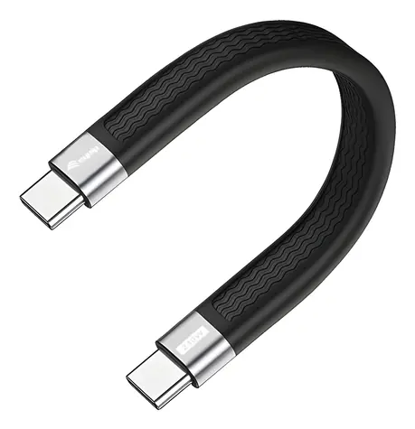 Equip USB4 Gen 3x2 PD 240 W černá / Datový a nabíjecí kabel / USB-C - USB-C / 40 Gbit/s / 0,13 m