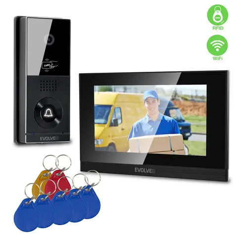 EVOLVEO DoorPhone AHD7 Plus / Videotelefon / RFID / WiFi / 7