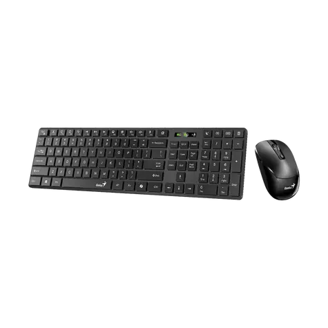 GENIUS SlimStar 8250 černá / Bezdrátový set klávesnice a myši / Bluetooth + 2,4 GHz / Copilot / CZ+SK layout