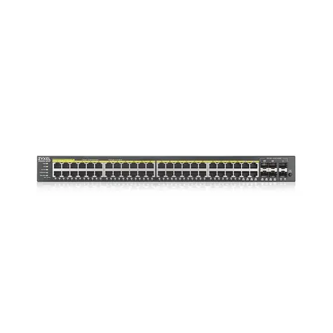 ZyXEL GS2220-50HP / Switch / L2 Managed / PoE / 48x Gigabit RJ45 / 2x Gigabit SFP Uplink