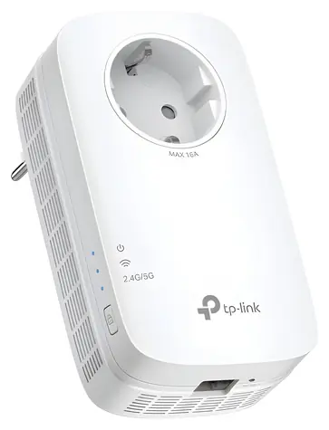 TP-Link RE660X / AX1800 Wi-Fi 6 Range Extender / Dual-Band / 2.4GHz 574Mbps / 5GHz 1201Mbps / 1x GLAN