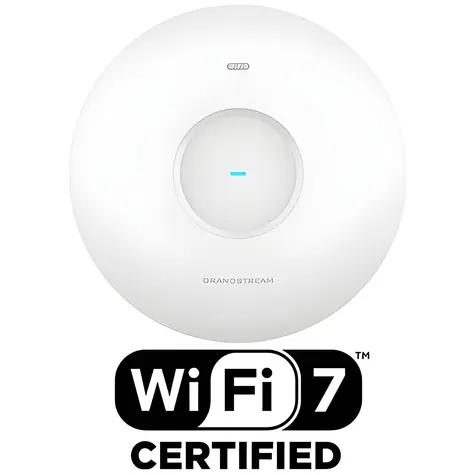 Grandstream GWN7672 / AP / WiFi 7 / BE11000 / Tri-Band 2.4 & 5 & 6 GHz / BT / 2x 5GLAN