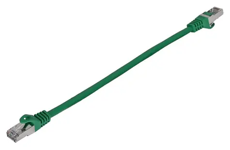 Lanberg zelená / Patch kabel / Cat6 / U/UTP / 0,25 m