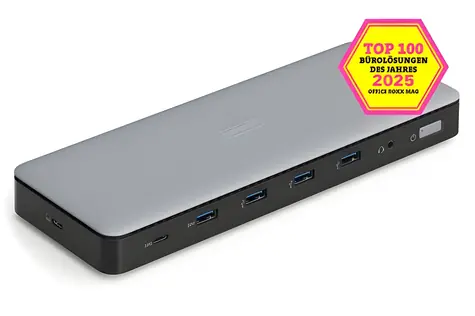 Digitus USB-C 13v1 / Dokovací stanice / 3x HDMI + 2x DP / UHD 60Hz / RJ45 / USB-C 10Gbit/s / 150W