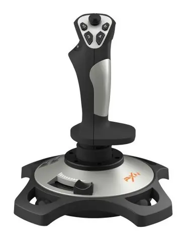 PXN PXN-2113 / Joystick + plynová páka / 12 programovatelných tlačítek / vibrace / PC / USB