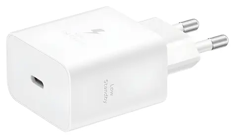 Samsung EP-T4511 45W adaptér bílá / USB-C nabíječka / rychlé nabíjení / PD 3.0 / bez kabelu
