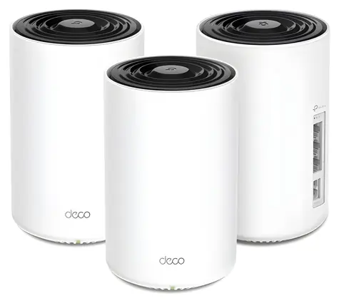 TP-Link Deco PX10 (3-pack) / Wi-Fi 6 Mesh systém / AX1500 / Powerline AV1000 / 3x GLAN