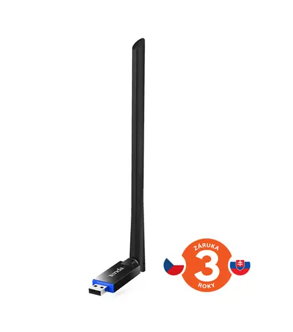 Tenda U11 Pro / USB adaptér / Wi-Fi 6 AX900 / 802.11ax/ac/b/g/n / 2,4 a 5 GHz / USB 2.0