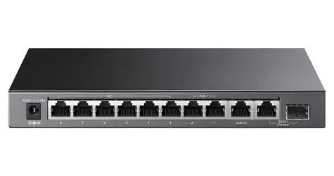 TP-Link TL-SG1210PP / Switch / 10-portový / 8x PoE+/PoE++ / 1x Gigabit SFP