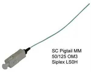 OEM Pigtail SC(PC) / Optický pigtail / simplex / 50/125 MM / OM3 / 1 m