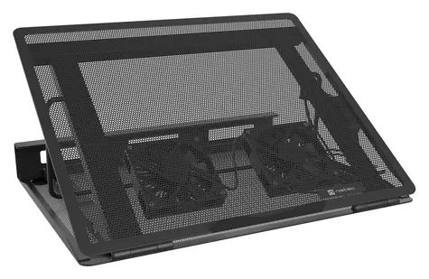 Natec Tern 2 Plus černá / Stojan pod notebook / 12,1-17,3