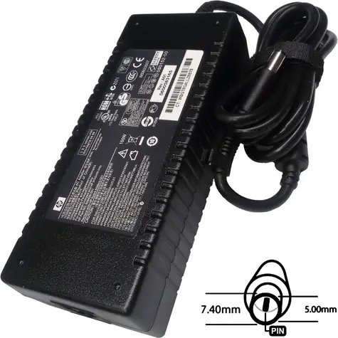 HP originální adaptér 150W / Adaptér pro notebooky / 18,5V / 7,4×5,0 mm